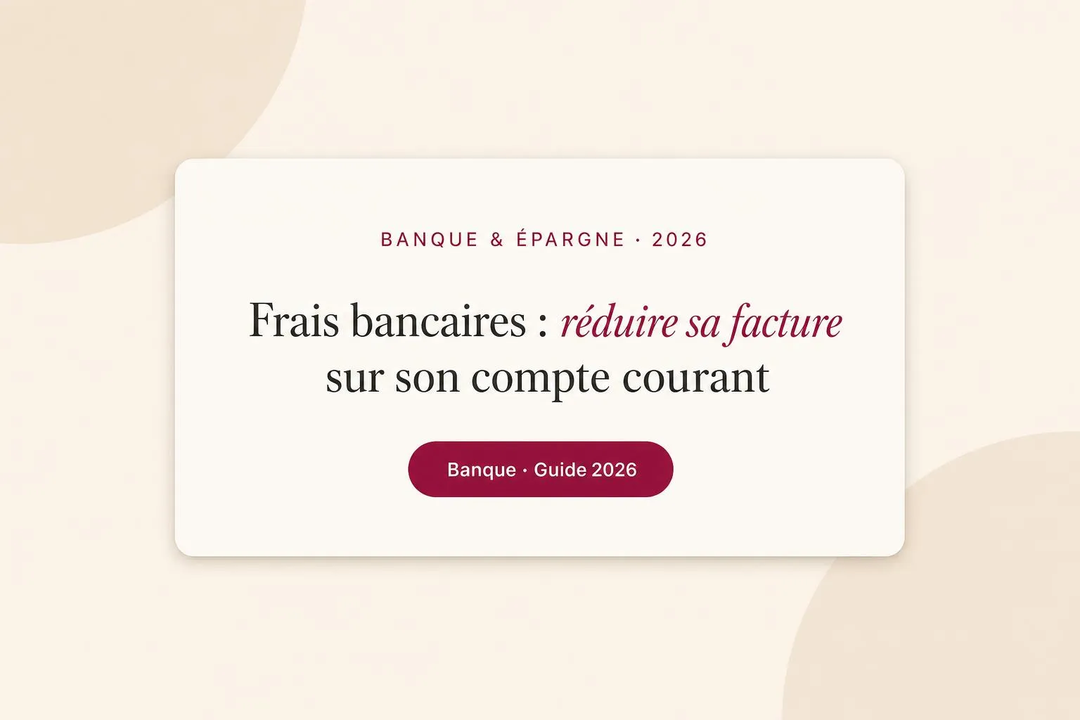 Illustration Monsieurgoodplan : Frais bancaires : réduire sa facture sur son compte courant