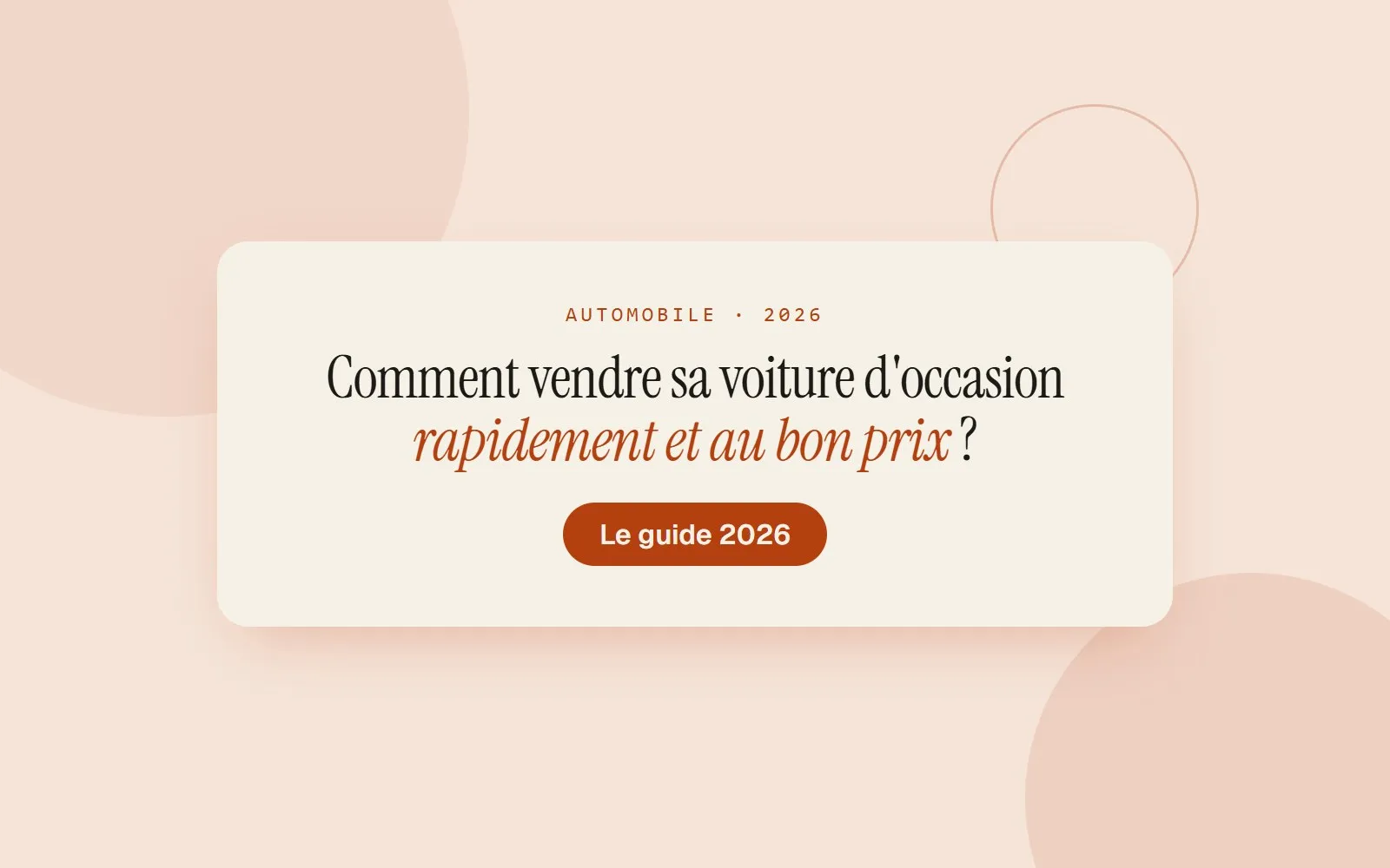 Illustration Monsieurgoodplan : Comment vendre sa voiture d'occasion rapidement et au bon prix ?